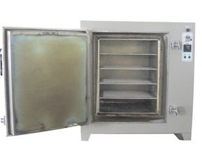 双棱牌高温电焊条烘箱打开图